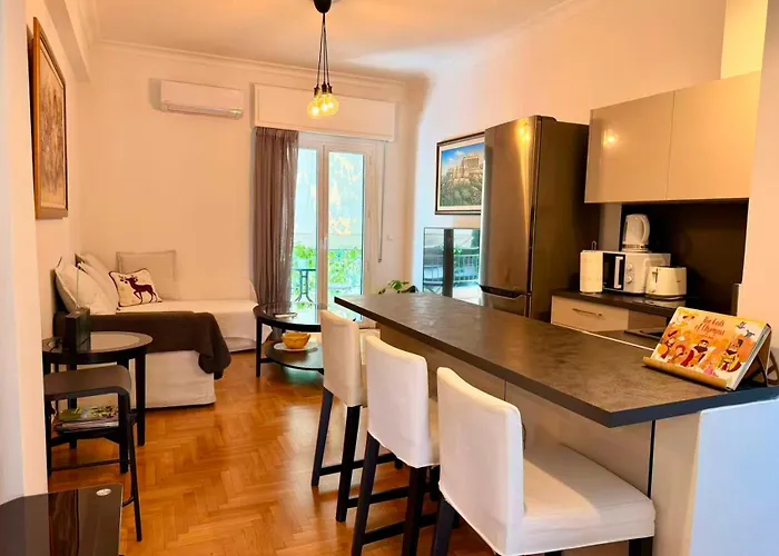 Amazing Apartment 2 Min To Acropolis